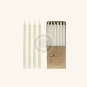 Unscented White Pillar  Candle